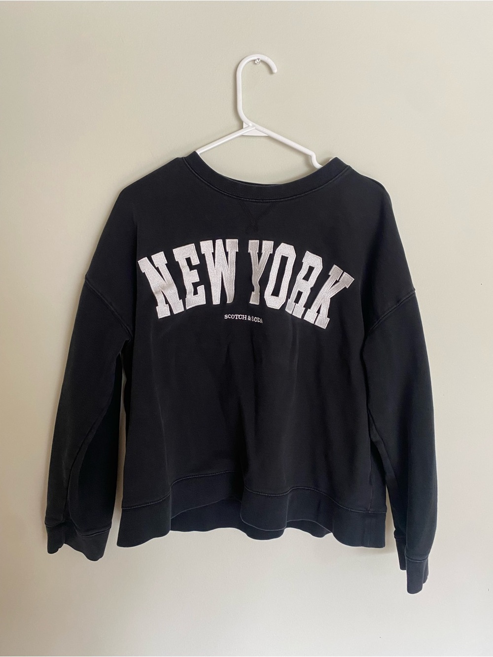 Scotch and Soda Crop Crewneck Sweater